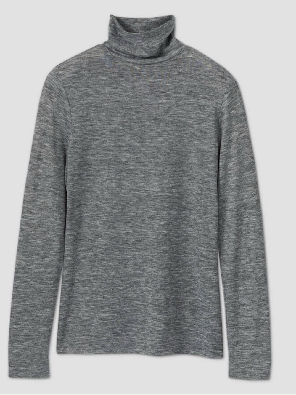 NWT Target Women's Heather Gray Turtleneck Sweater A New Day